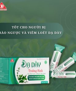 Dạ Dày Trường Sinh hỗ trợ giảm acid dạ dày, triệu chứng ợ hơi, ợ chua (10 gói/ hộp)