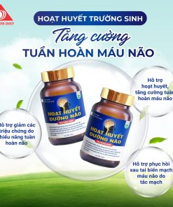 TPBVSK HOẠT HUYẾT DƯỠNG NÃO TRƯỜNG SINH HỘP 30V