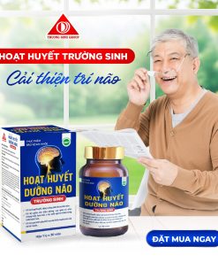 TPBVSK HOẠT HUYẾT DƯỠNG NÃO TRƯỜNG SINH HỘP 30V