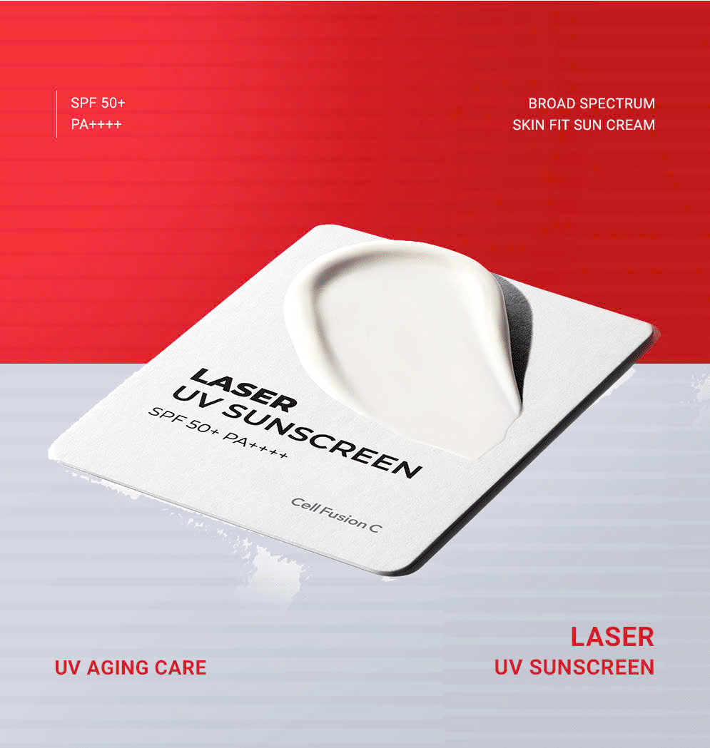 Kem chống nắng phổ rộng cho da Treatment Cell Fusion C Laser UV Suncreen SPF 50+ PA++++ 50ml