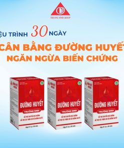 Combo 3 hộp đường huyết trường sinh
