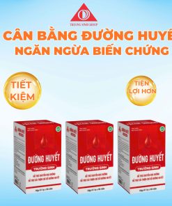 Combo 3 hộp đường huyết trường sinh