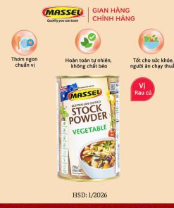 Bột nêm Cao cấp Massel vị rau củ 250g
