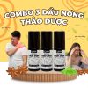 Combo 3 chai dầu nóng thảo dược 5ml