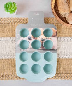 Khay silicone làm bánh hình tròn – Cobi Home