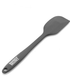 Set dụng cụ làm bánh bằng silicone màu đen gồm Xẻng đảo trộn và Cọ phết bơ dầu_369867