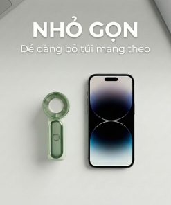 Quạt Cầm Tay Kachi MK441 – Pin Khủng 3000mAh, Màn Hình LED Hiển Thị, 6 Cấp Độ Gió (Bảo Hành 18 Tháng)