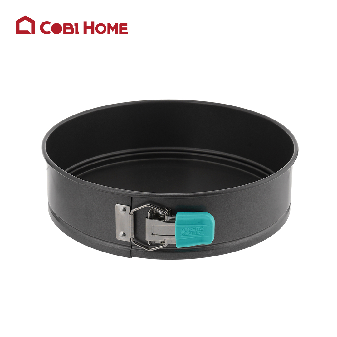 Khuôn nướng bánh khóa thép không gỉ size L_Ø260×1 (mm)_366123