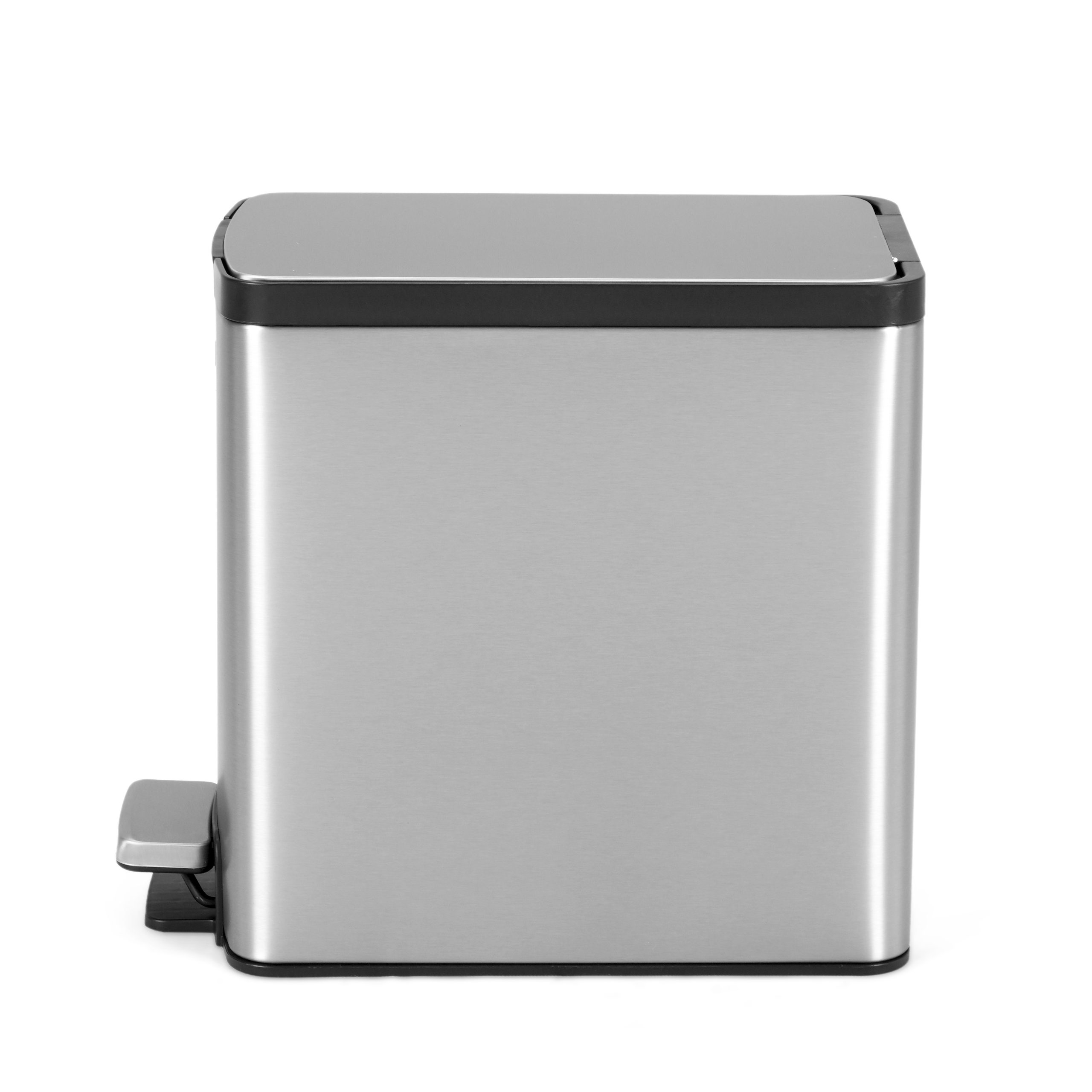 Thùng rác inox 8L nắp bật, chống ồn Eko – Inox_384621