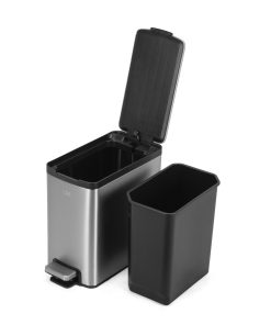 Thùng rác inox 8L nắp bật, chống ồn Eko – Inox_384621