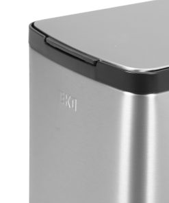 Thùng rác inox 8L nắp bật, chống ồn Eko – Inox_384621