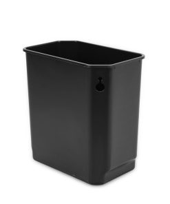 Thùng rác inox 8L nắp bật, chống ồn Eko – Đen_384619