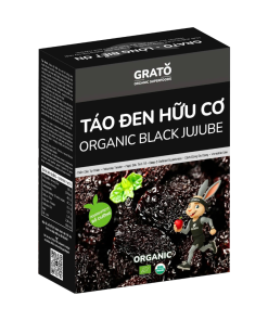 Táo Đen Hữu Cơ Grato 500g