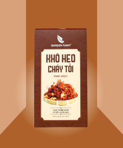 Khô heo cháy tỏi Garden Farm hộp 50g