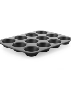 Khuôn nướng bánh Muffin 12 ô_367x266x33 (mm)_366118