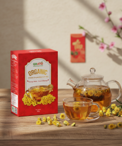 Trà hoa cúc chi hữu cơ Grato 20g