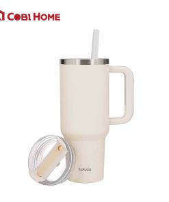 Ly giữ nhiệt có ống hút T205C 1180ml – Trắng kem_341623