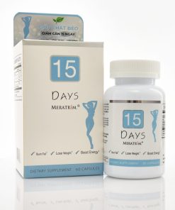 Thực Phẩm Bảo Vệ Sức Khỏe Nature Gift Pharma 15 Days Hỗ Trợ Giảm Béo (Hộp 60 Viên)