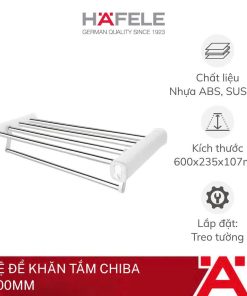 Kệ để khăn tắm Chiba 600mm 580.06.012