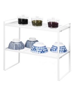 Kệ nhà bếp đa năng 2 tầng – Trắng_342571