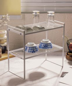 Kệ nhà bếp đa năng 2 tầng – Trắng_342571