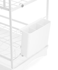 Kệ úp đa năng 2 tầng kèm khay hứng nước – Trắng_342589