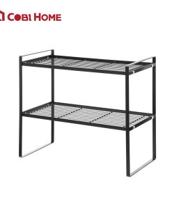 Kệ nhà bếp đa năng 2 tầng – Đen_342572
