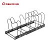 Kệ bếp inox đa năng điều chỉnh được độ dài – Đen_342302