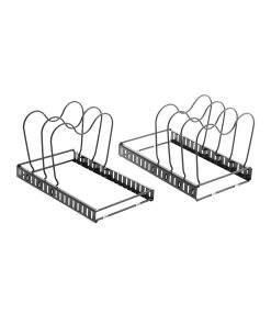 Kệ bếp inox đa năng điều chỉnh được độ dài – Đen_342302