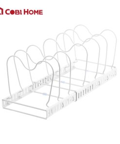 Kệ bếp inox đa năng điều chỉnh được độ dài – Trắng_342301