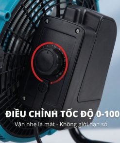 Quạt Để Bàn Tích Điện Kachi MK443 – Gió Turbo Mạnh Mẽ, Xoay 360 Độ, Thiết Kế Di Động Đa Năng
