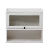 Kệ Mini Nookie DOWN 470×200 – Trắng Vân Gỗ – MDF Phủ Giấy_391399
