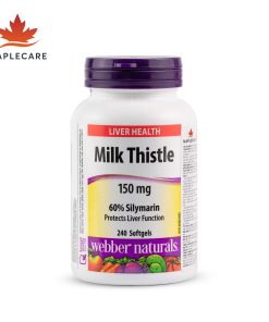 Thực phẩm bảo vệ sức khoẻ WEBBER NATURALS Milk Thistle 150mg (Hộp 240 viên)