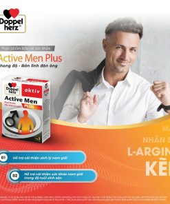TPBVSK Doppelherz Active Men Plus hỗ trợ cải thiện sinh lý nam giới (hộp 30 viên)