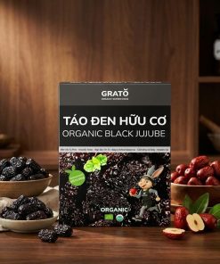 Táo Đen Hữu Cơ Grato 500g