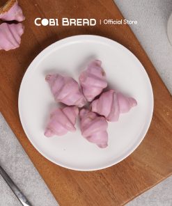 104097_Combo 4 túi bánh snack mini croissant hương dâu