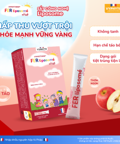 Thực phẩm bảo vệ sức khỏe VYPHYTOKID FER liposomé stick hỗ trợ bổ sung sắt cho cơ thể