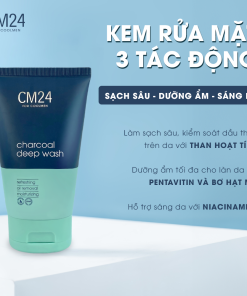 Sữa rửa mặt cho nam sạch sâu CM24 100g
