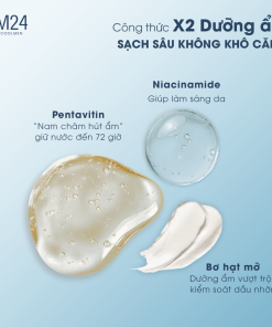 Sữa rửa mặt cho nam sạch sâu CM24 100g