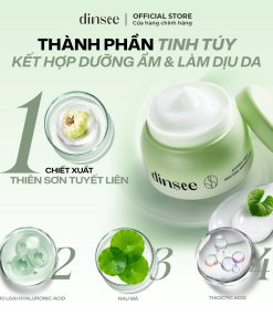 Kem Dưỡng Ẩm Thuần Chay Thiên Sơn Tuyết Liên – Dinsee Premium Vegan Snow Lotus Moisture Cream (50ml)