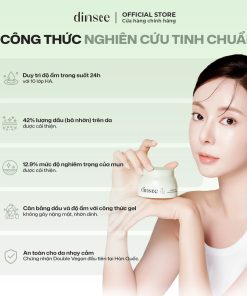 Kem Dưỡng Ẩm Thuần Chay Thiên Sơn Tuyết Liên – Dinsee Premium Vegan Snow Lotus Moisture Cream (50ml)