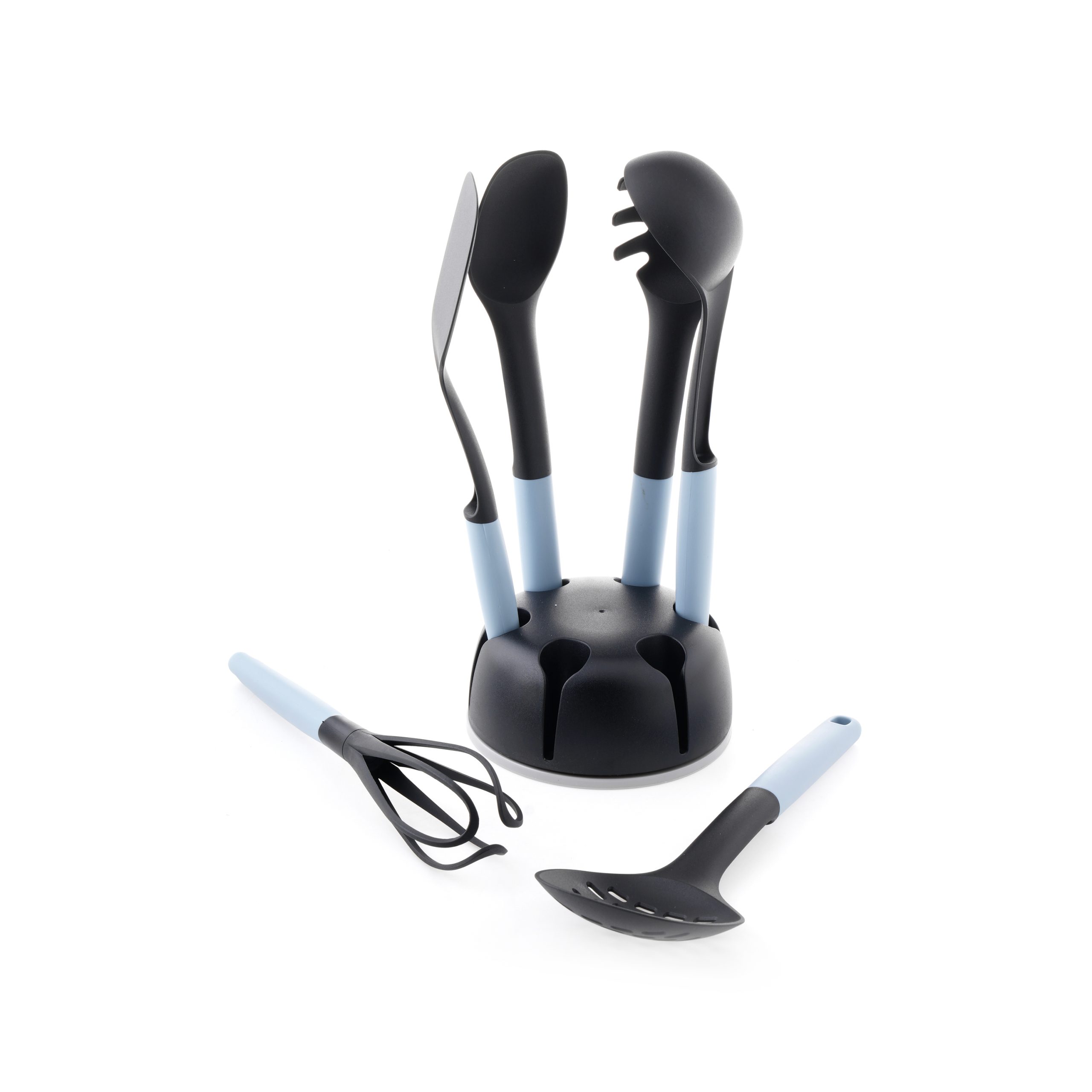 Bộ đồ dùng nilon nhà bếp set 6 màu xanh – Cobi Home – 369926