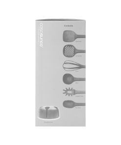 Bộ đồ dùng nilon nhà bếp set 6 màu đen – Cobi Home – 369925