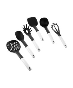Bộ đồ dùng nilon nhà bếp set 6 màu đen – Cobi Home – 369925