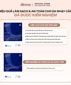 Sữa Rửa Mặt Gạo Thuần Chay Siêu Bọt Microbiome Dinsee Premium Vegan Microbiome Rice Foam Cleanser