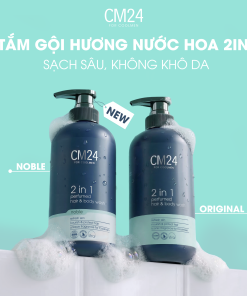 Tắm gội nam 2in1 hương nước hoa Noble CM24 500ml