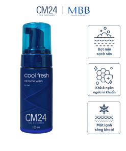 Bọt vệ sinh nam mát lạnh sảng khoái 100 ml