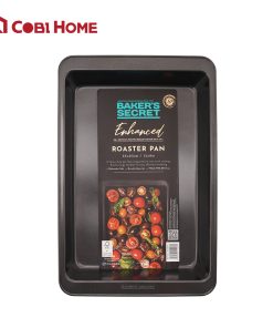 Khay nướng bánh sâu lòng size S_382x251x50 (mm)_366109