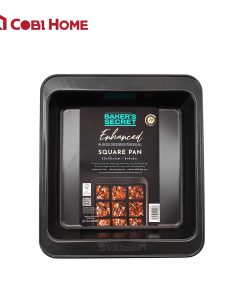 Khuôn nướng bánh hình vuông_256x228x51 (mm)_366104