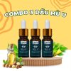 Combo 3 chai dầu mù u 10ml